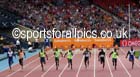 Mens 100 metres at the Glasgow Diamond League. Photo: David T. Hewitson/Sports for All Pics